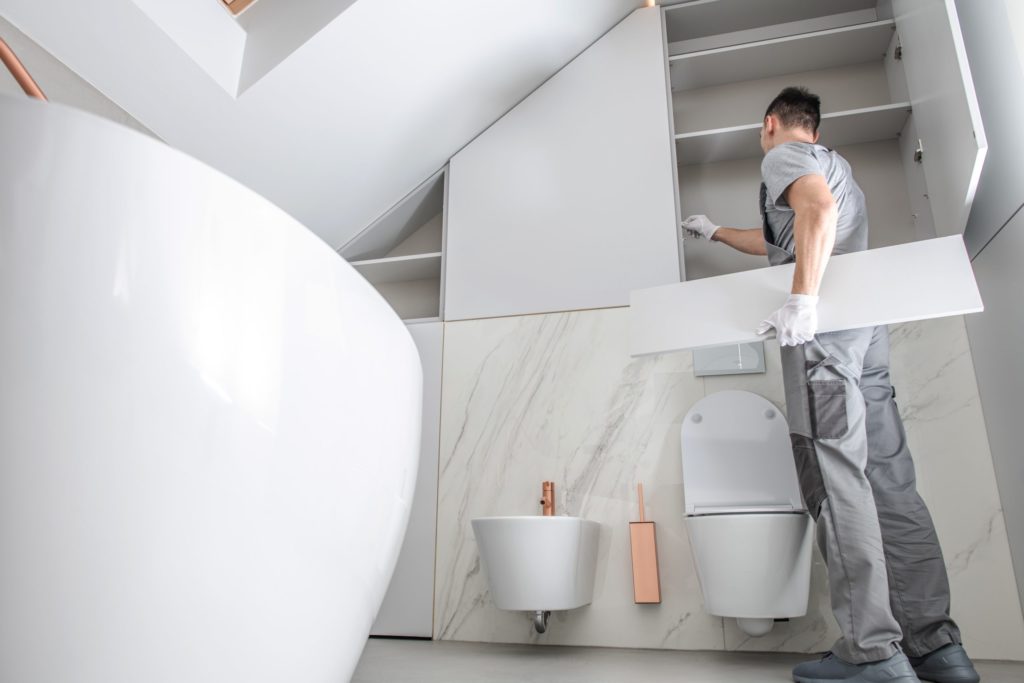 New Bathroom Interior Finishing